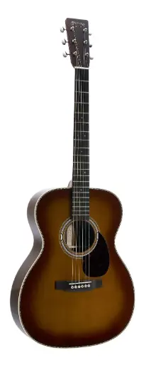 [10Y25OM28AMBERTONE] Martin OM-28 Standard 000-14 Guitare Acoustique Palissandre des Indes Orientales Ambrée