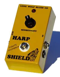 [LWB-HS] Pédale Harmonica Lone Wolf Blues Company Harp Shield