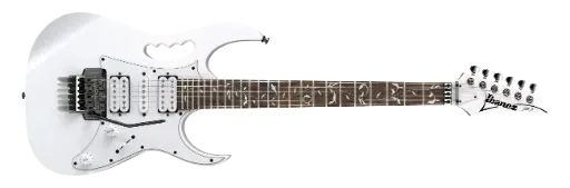 [JEMJRWH] Guitare Électrique Ibanez JEMJRWH Steve Vai Blanche