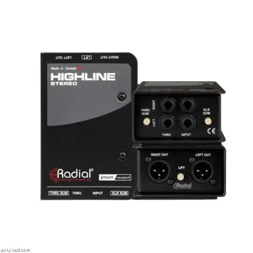 [Highline Stereo] Passive Line Isolator Radial Highline Stereo