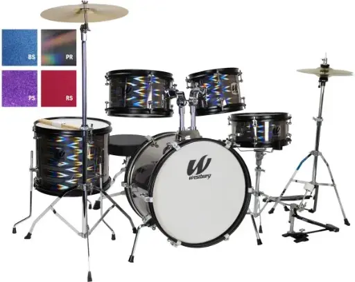 [WST-JR5-RS] Batterie Westbury WST-JR5-RS Red Sparkle