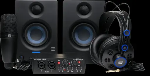 [AUDIOBOX-96-USB-COMPLETE] Ensemble Interface Audio PreSonus Audiobox USB 96 Complete Bundle