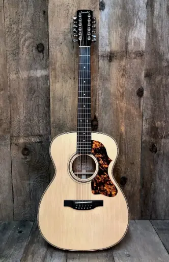 [SG12-41-E] Boucher SG12-41-E Studio Goose 12 Cordes OM Hybrid Acajou Concert Naturelle Guitare Acoustique 