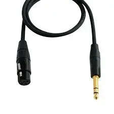 [HXFS-3] Digiflex HXFS-3 Câble XLR Femelle à 1/4 TRS 3 Pieds