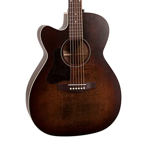 [051755] Art & Lutherie Legacy Left Bourbon Burst CW Presys Guitare Acoustique Gauchère 