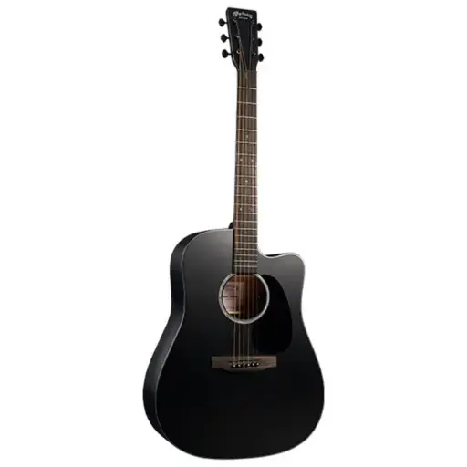 [11DC10EMODBLACK] Martin DC-10A Guitare Acoustique Dreadnought Noire