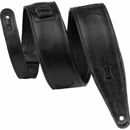 [MG317MP-BLK-BLK] Courroie Guitare Levy's MG317MP-BLK-BLK