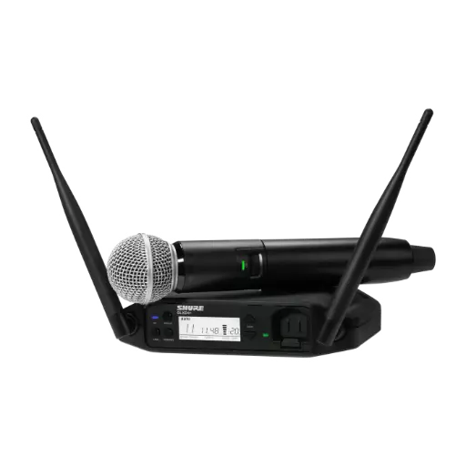 [GLXD24+/SM58] Shure GLXD24+/SM58 Système Numérique Sans Fil Portable avec Microphone pour la Voix SM58